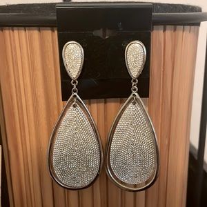 ✨ Bebe Glitter Teardrop Earrings ✨